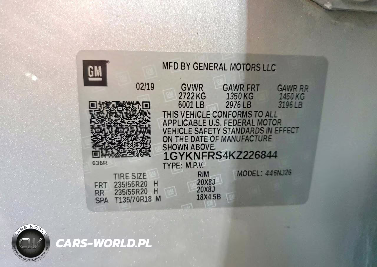 2019 Cadillac Xt5 Premium Luxury VIN:1GYKNFRS4KZ226844 - 13