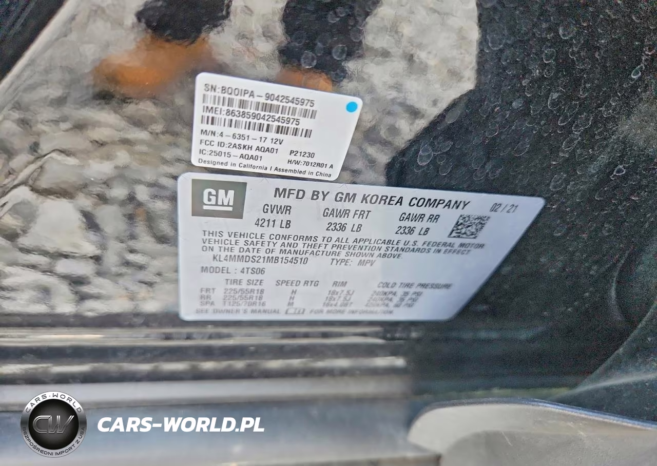 2021 Buick Encore Gx Select VIN:KL4MMDS21MB154510 - 13