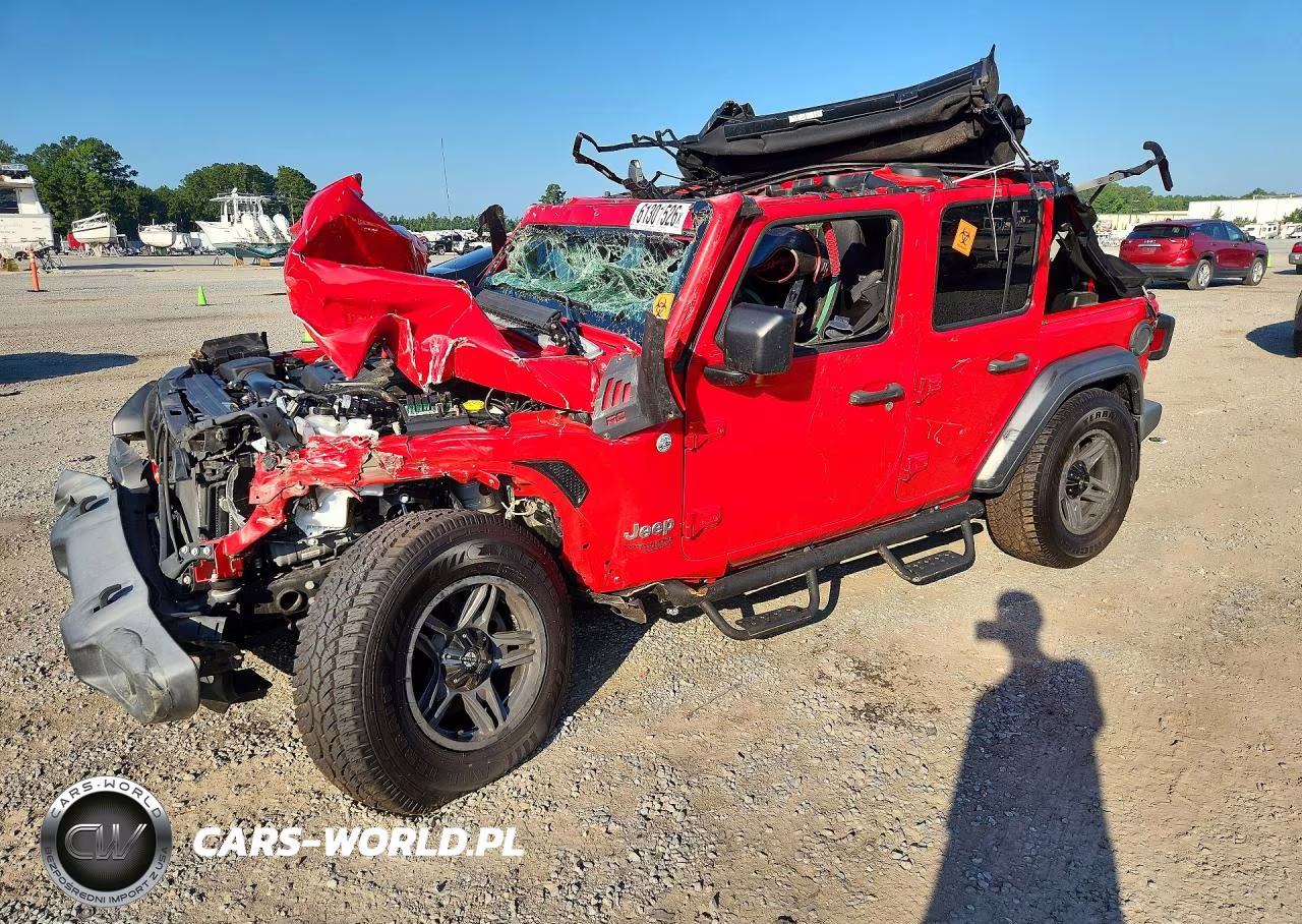 2020 Jeep Wrangler Unlimited Sport VIN:1C4HJXDN3LW180445 - 1
