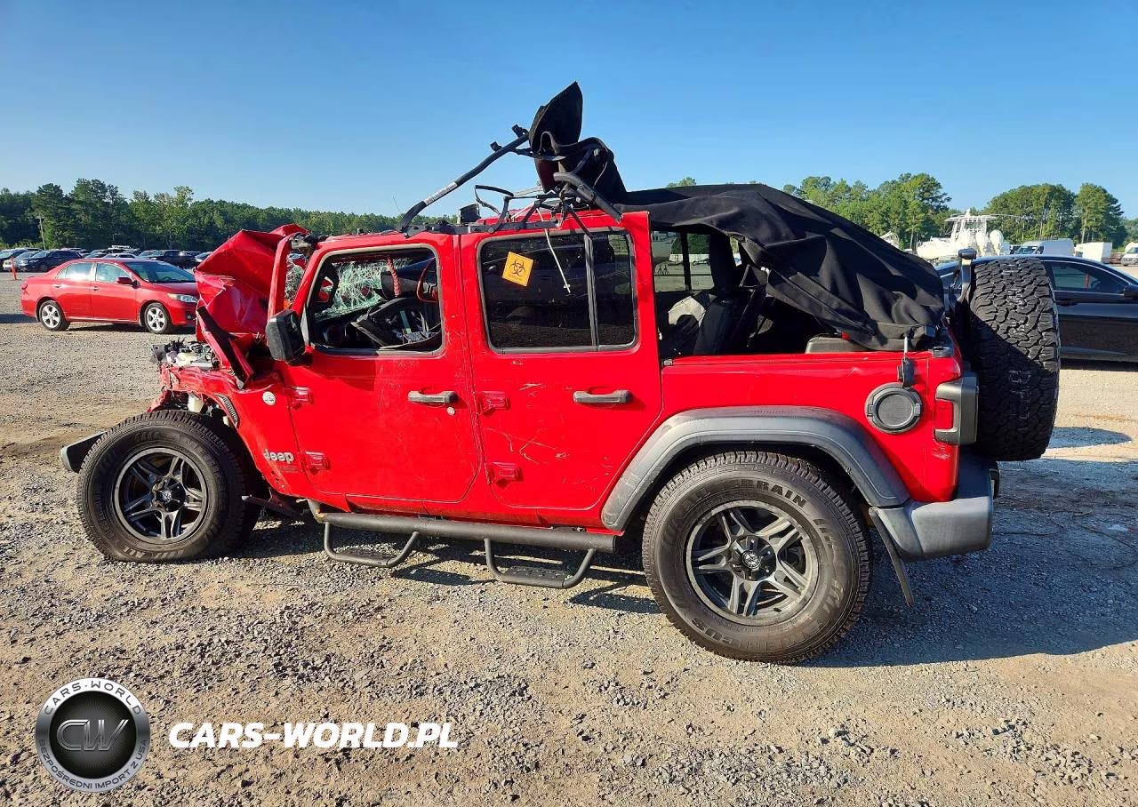 2020 Jeep Wrangler Unlimited Sport VIN:1C4HJXDN3LW180445 - 2