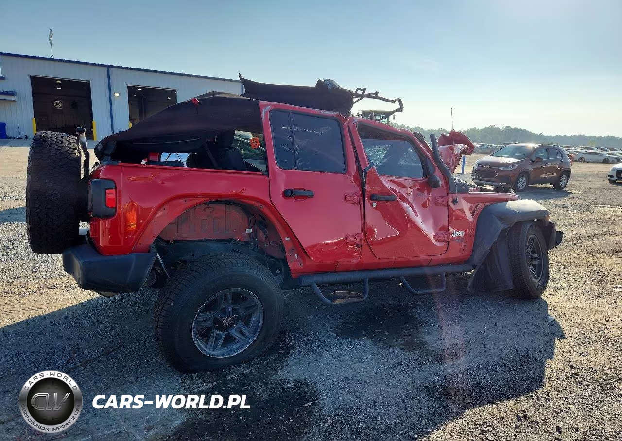 2020 Jeep Wrangler Unlimited Sport VIN:1C4HJXDN3LW180445 - 3