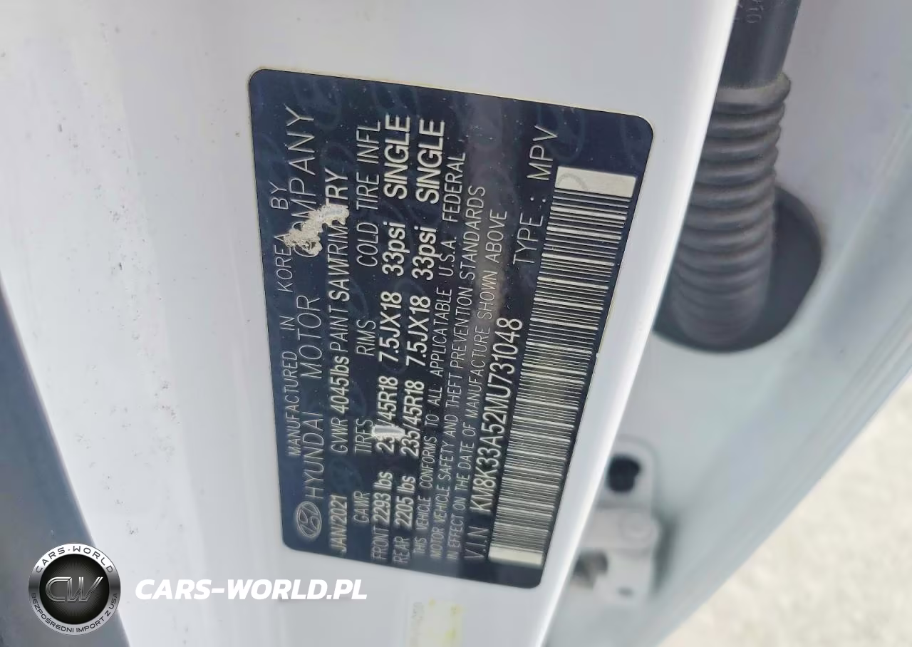 2021 Hyundai Kona Limited VIN:KM8K33A52MU731048 - 14