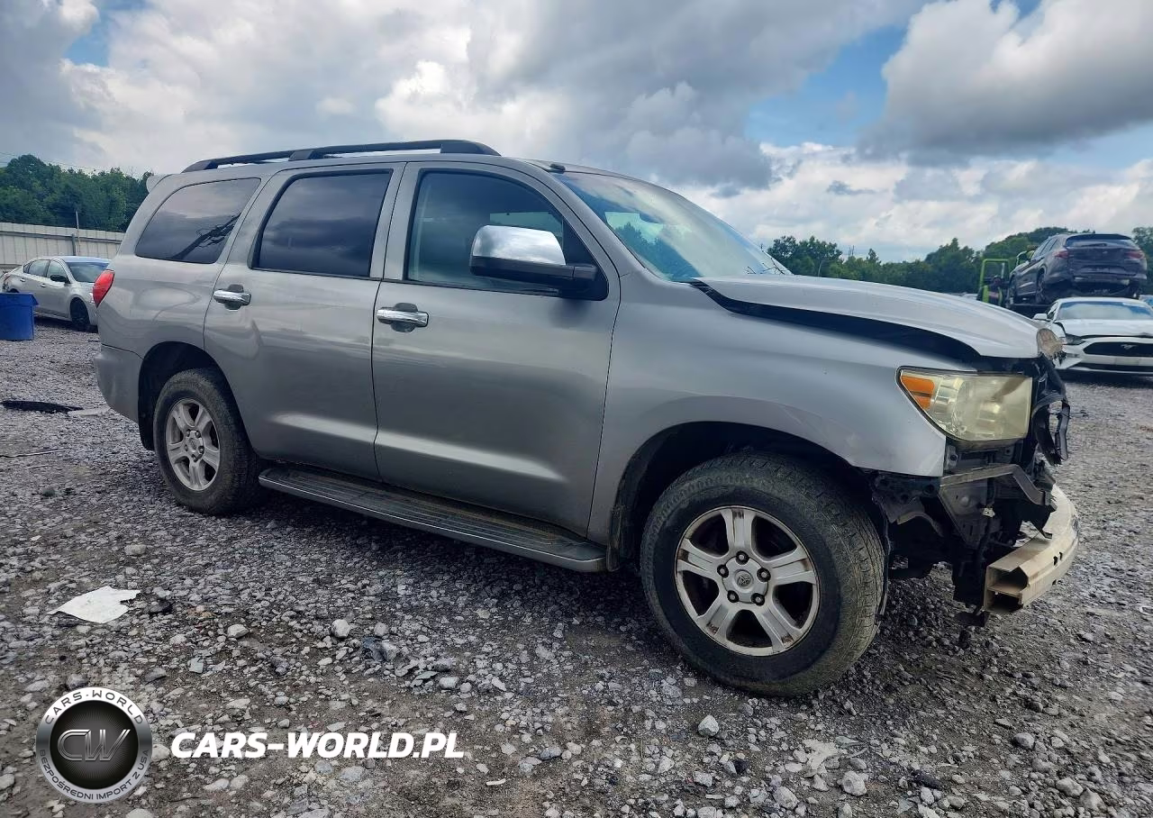 2008 Toyota Sequoia Limited VIN:5TDZY68A98S000040 - 4