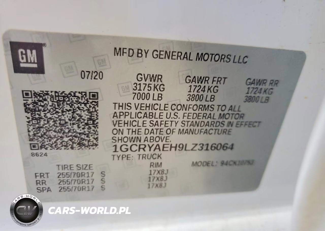 2020 Chevrolet Silverado K1500 VIN:1GCRYAEH9LZ316064 - 12