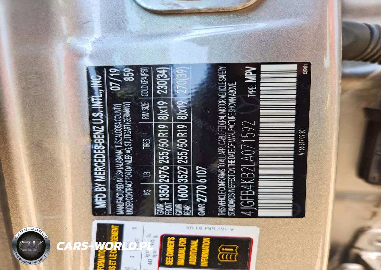 2020 Mercedes-Benz Gle 350 4Matic VIN:4JGFB4KB2LA071592 - 14