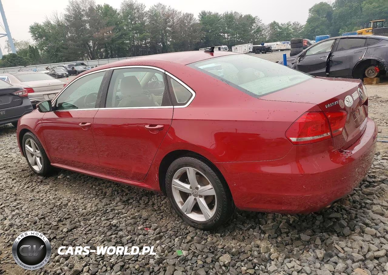 2015 Volkswagen Passat S VIN:1VWAT7A31FC086744 - 2