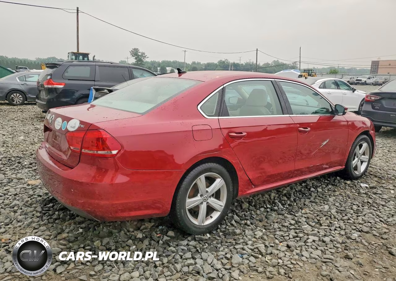 2015 Volkswagen Passat S VIN:1VWAT7A31FC086744 - 3