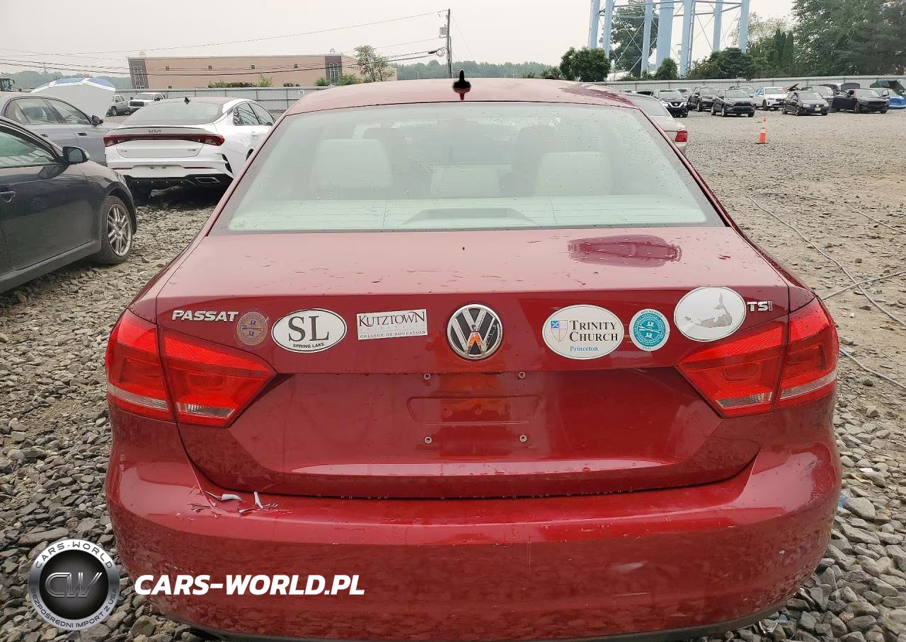 2015 Volkswagen Passat S VIN:1VWAT7A31FC086744 - 6