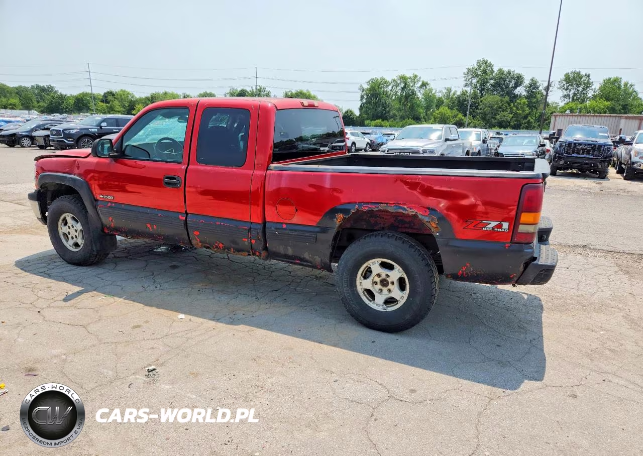 2001 Chevrolet Silverado K1500 VIN:1GCEK19T81E128204 - 2