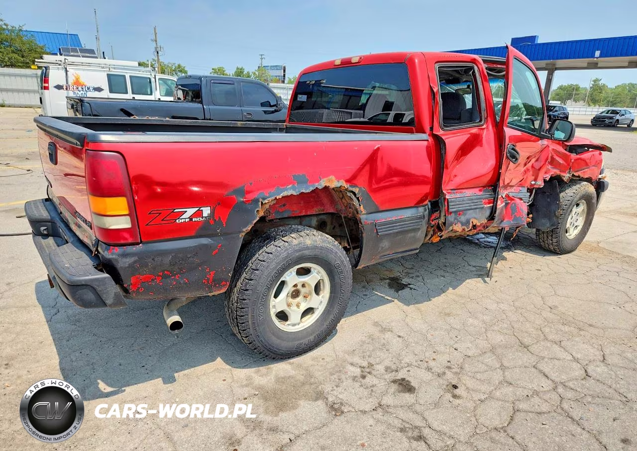 2001 Chevrolet Silverado K1500 VIN:1GCEK19T81E128204 - 3