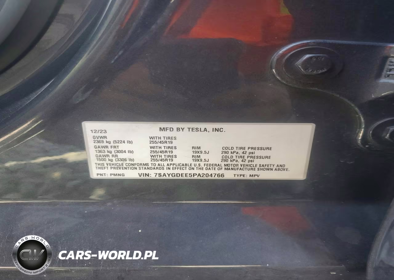 2023 Tesla Model Y VIN:7SAYGDEE5PA204766 - 13