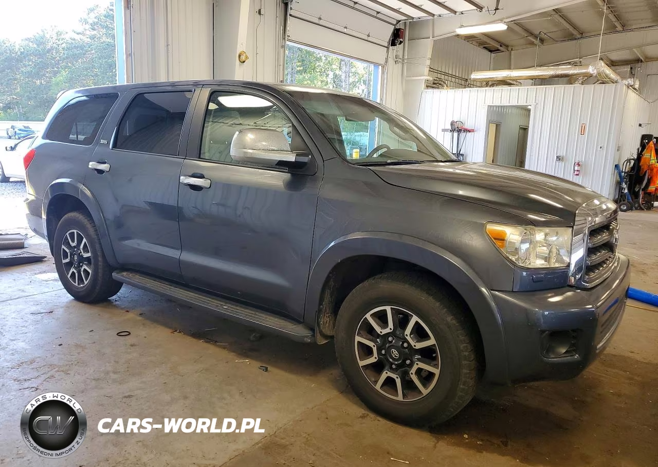 2009 Toyota Sequoia Sr5 VIN:5TDBT64A59S001001 - 4