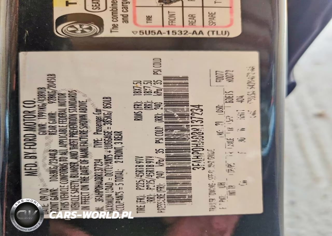 2011 Ford Fusion Se VIN:3FAHP0HA0BR137234 - 12