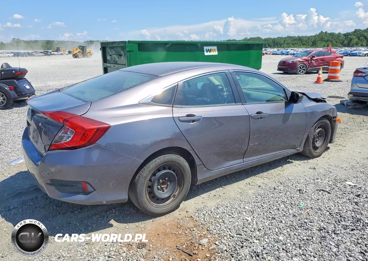 2016 Honda Civic Lx VIN:19XFC2F57GE023616 - 3