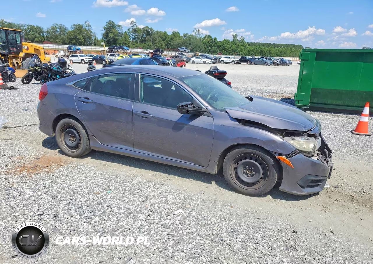 2016 Honda Civic Lx VIN:19XFC2F57GE023616 - 4