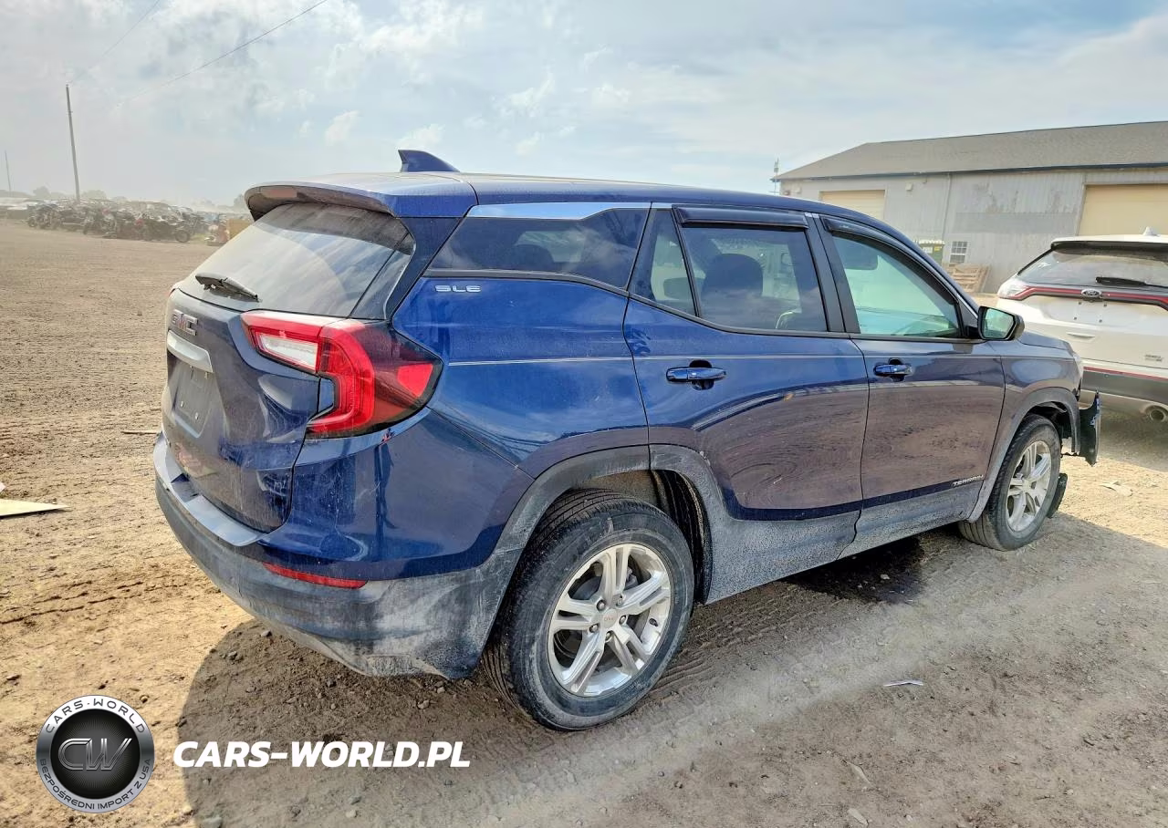 2022 GMC Terrain Sle VIN:3GKALMEV5NL261985 - 3