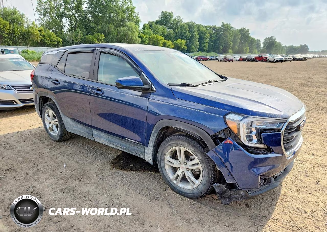 2022 GMC Terrain Sle VIN:3GKALMEV5NL261985 - 4