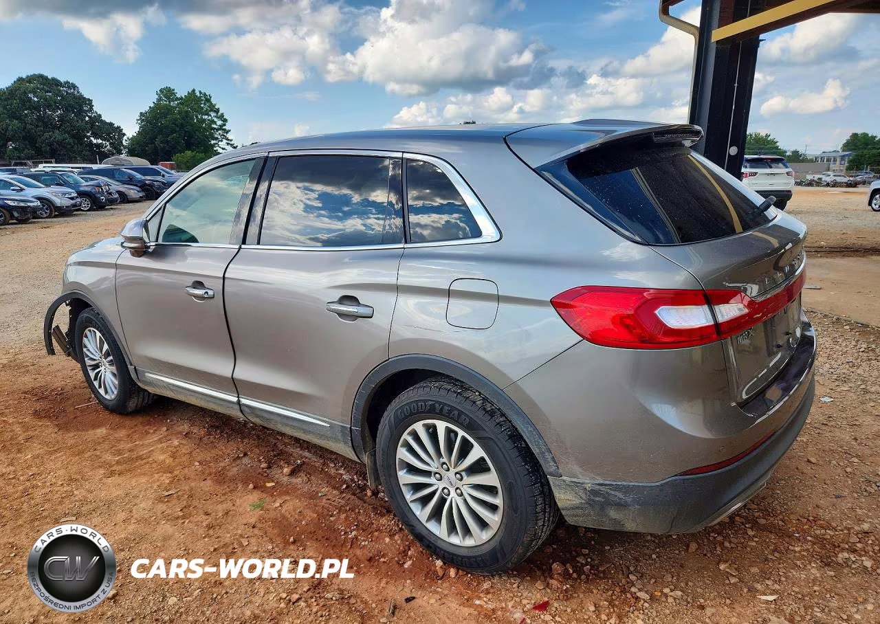 2017 Lincoln Mkx Select VIN:2LMPJ6KR6HBL53489 - 2