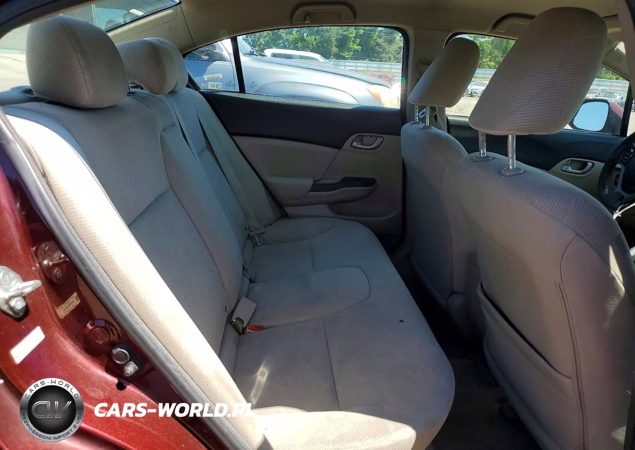 2012 Honda Civic Lx VIN:19XFB2F57CE079486 - 10