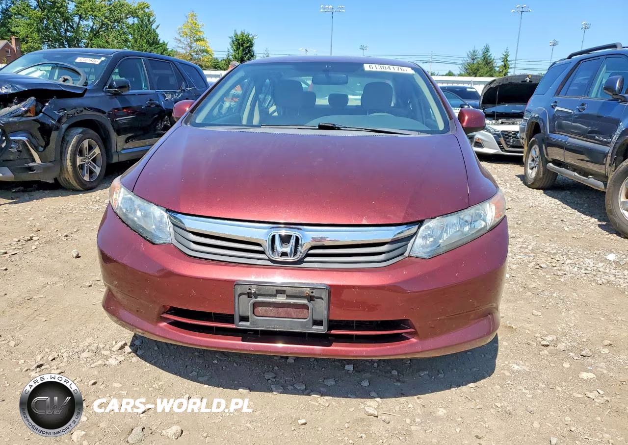 2012 Honda Civic Lx VIN:19XFB2F57CE079486 - 5