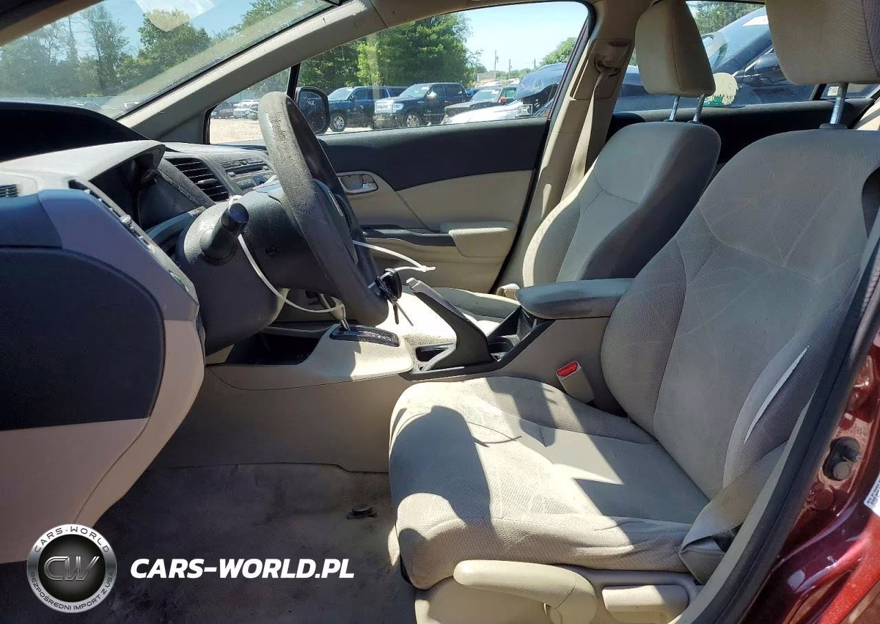 2012 Honda Civic Lx VIN:19XFB2F57CE079486 - 7