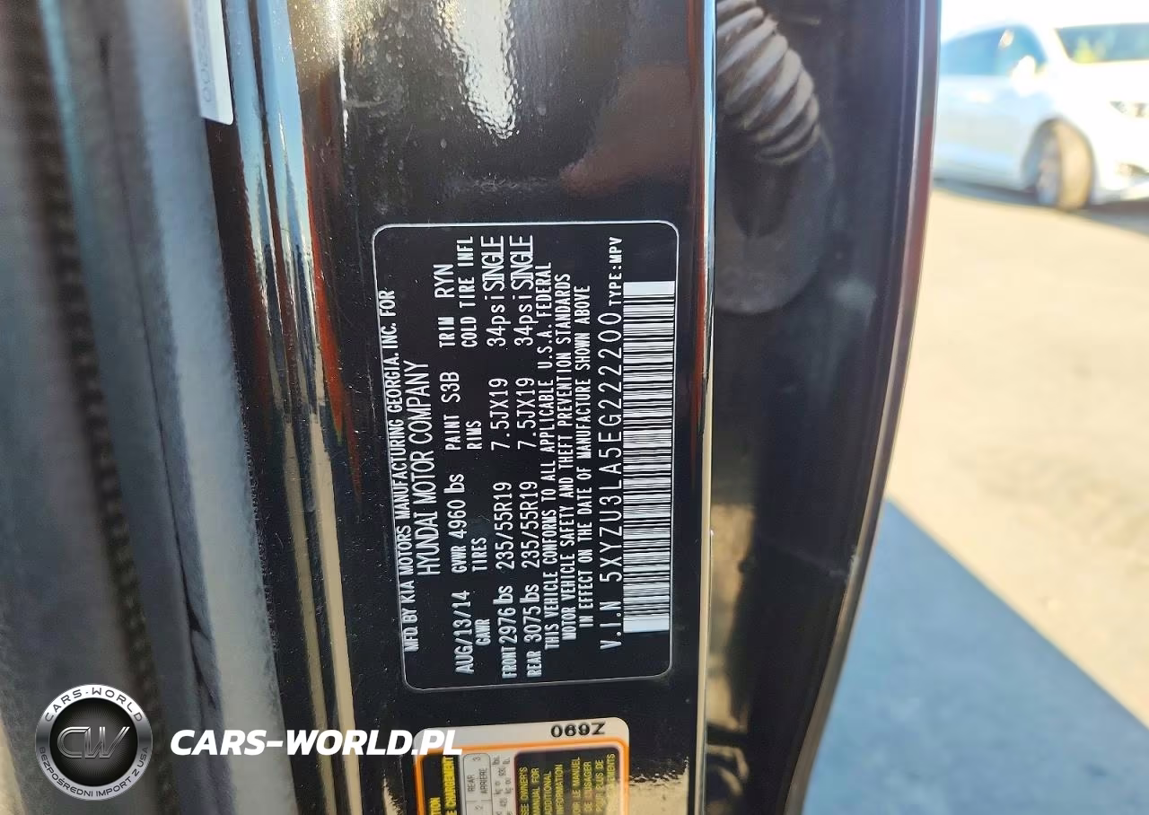 2014 Hyundai Santa Fe Sport 2.0T VIN:5XYZU3LA5EG222200 - 12