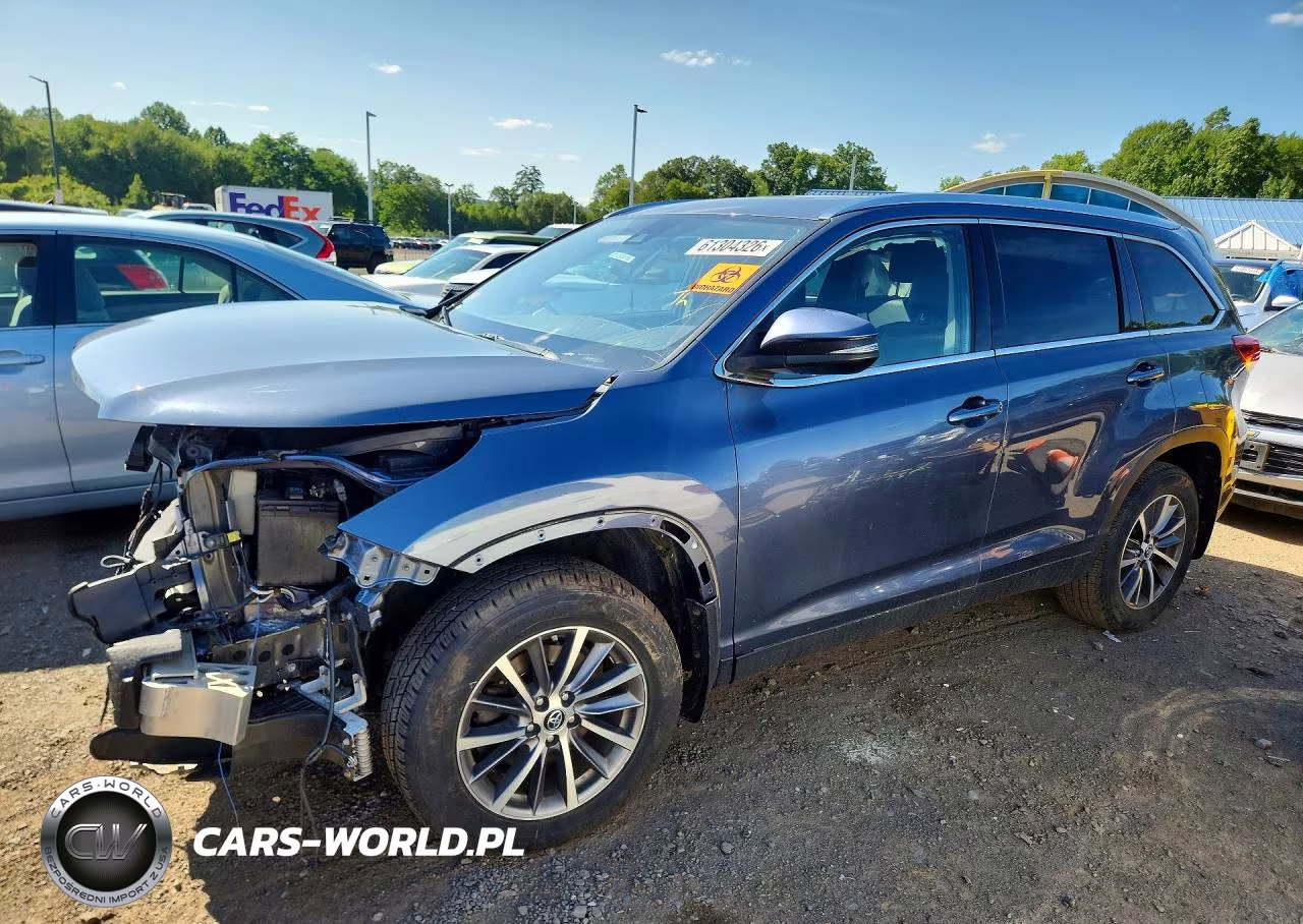 2019 Toyota Highlander Xle – zdjęcie 1 z 14