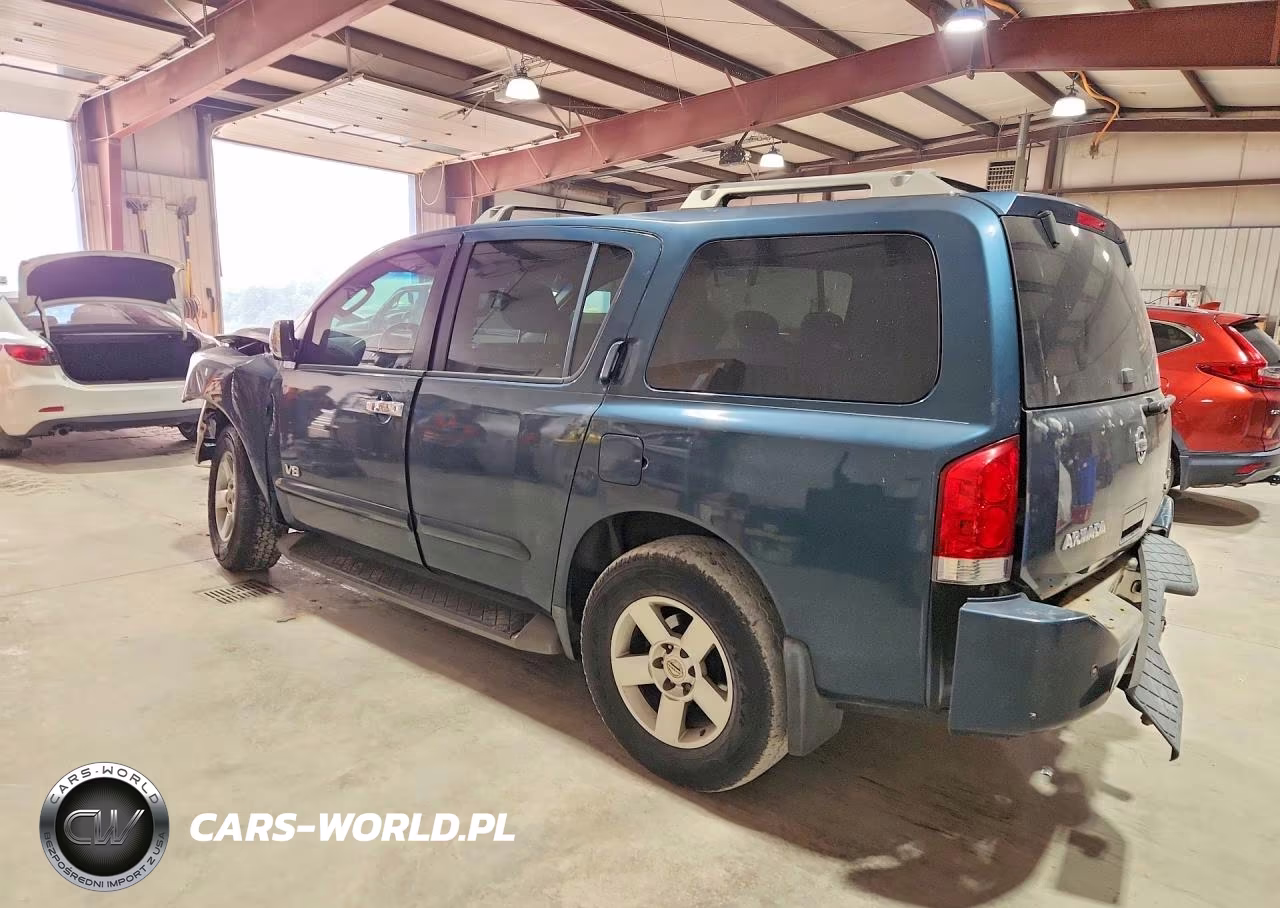 2007 Nissan Armada Se Ffv VIN:5N1BA08C47N704103 - 2