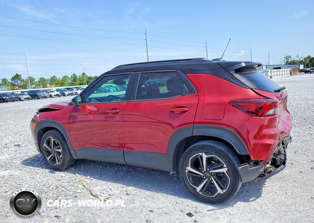 2021 Chevrolet Trailblazer Rs VIN:KL79MTSL6MB053815 - 2