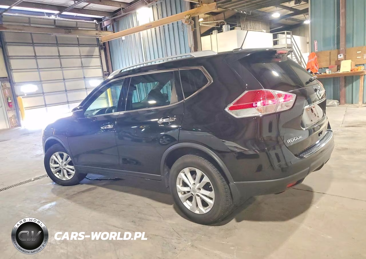 2015 Nissan Rogue Sv VIN:KNMAT2MV5FP545303 - 2