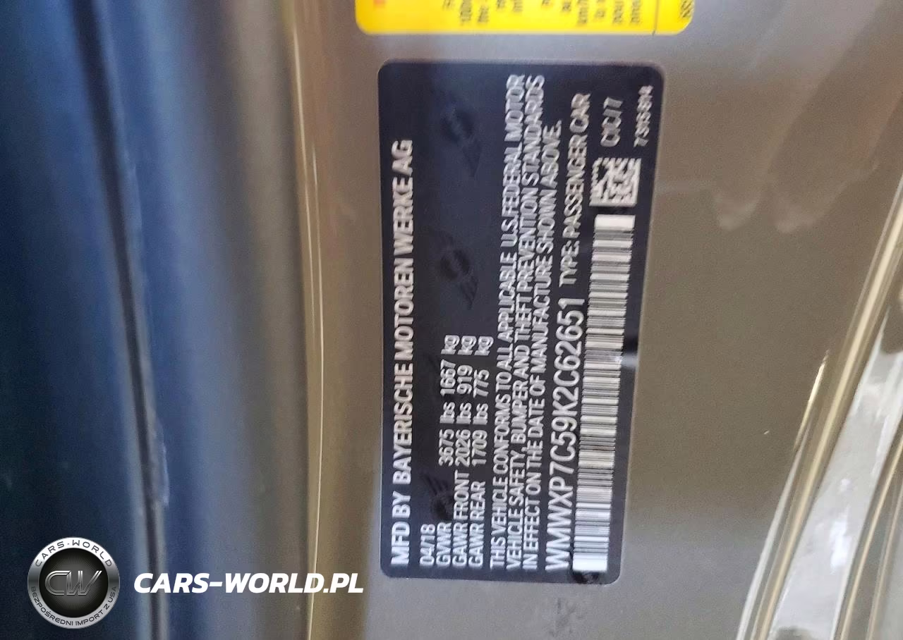 2019 Mini Cooper S VIN:WMWXP7C59K2C62651 - 12