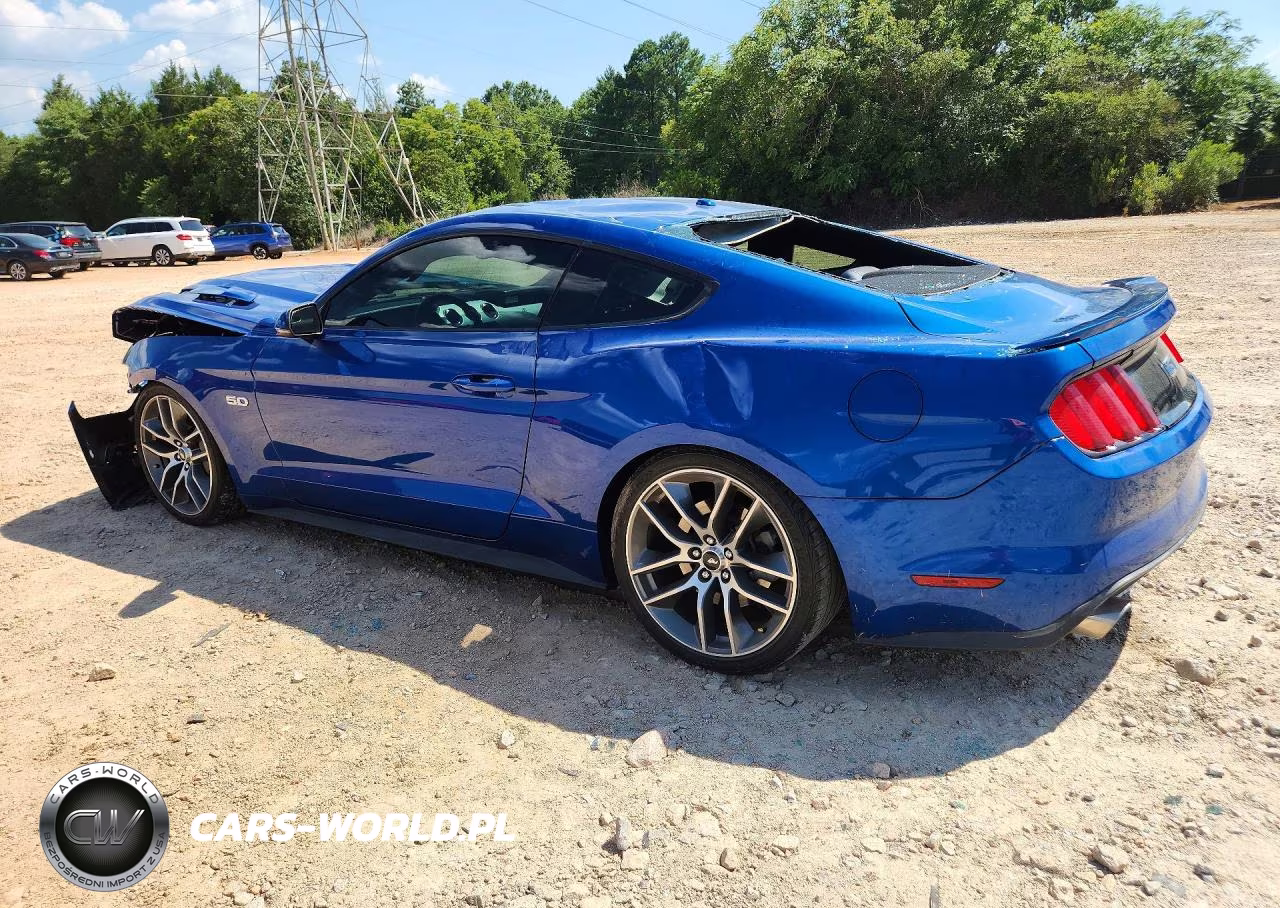 2017 Ford Mustang Gt VIN:1FA6P8CF5H5208819 - 2