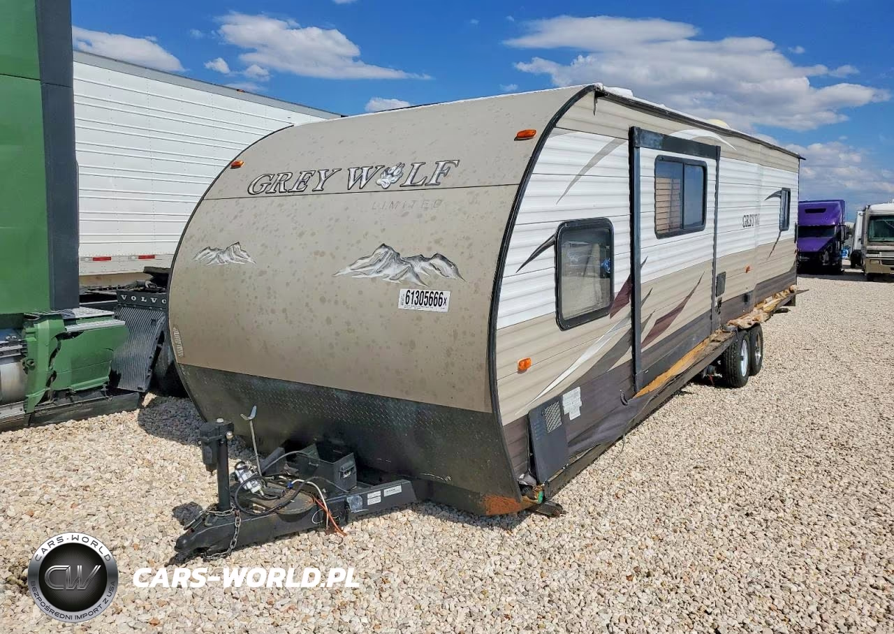 2016 Gray Recreational Vehicle (Rv) - Toy Hauler Camper VIN:4X4TCKC2XGK030001 - 2