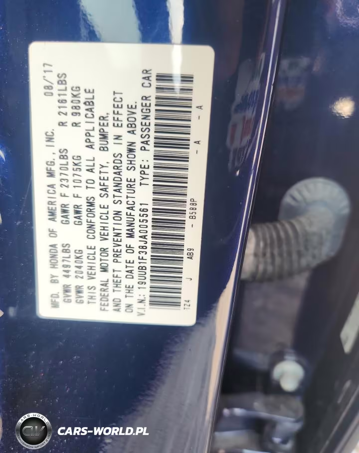 2018 Acura Tlx VIN:19UUB1F38JA005561 - 12