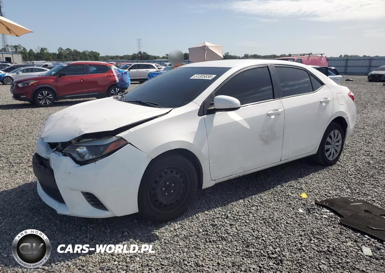 2016 Toyota Corolla Le VIN:5YFBURHE7GP504885 - 1
