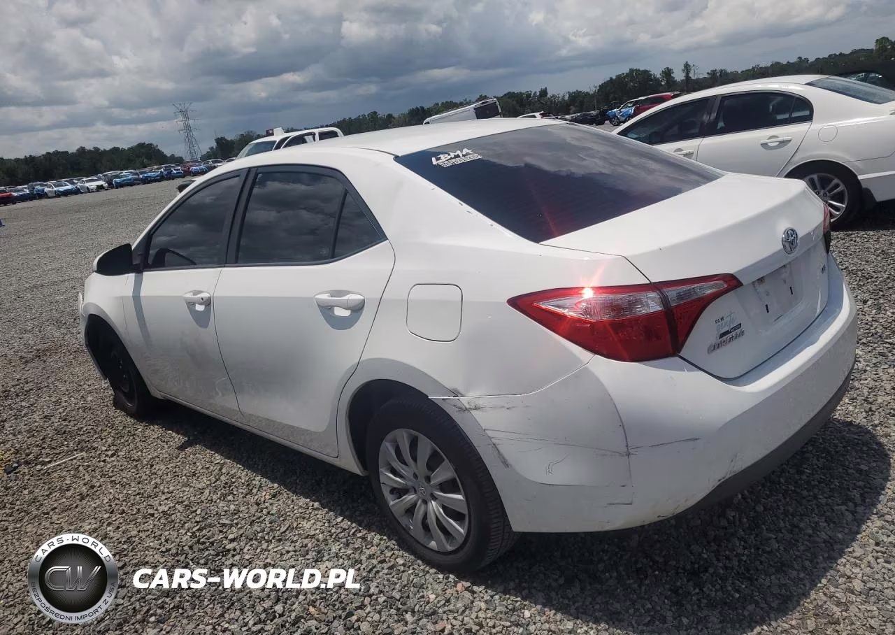 2016 Toyota Corolla Le VIN:5YFBURHE7GP504885 - 2