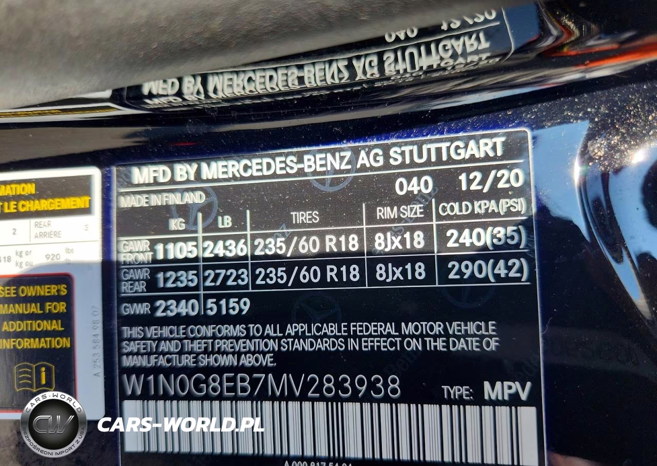 2021 Mercedes-Benz Glc 300 4Matic VIN:W1N0G8EB7MV283938 - 13