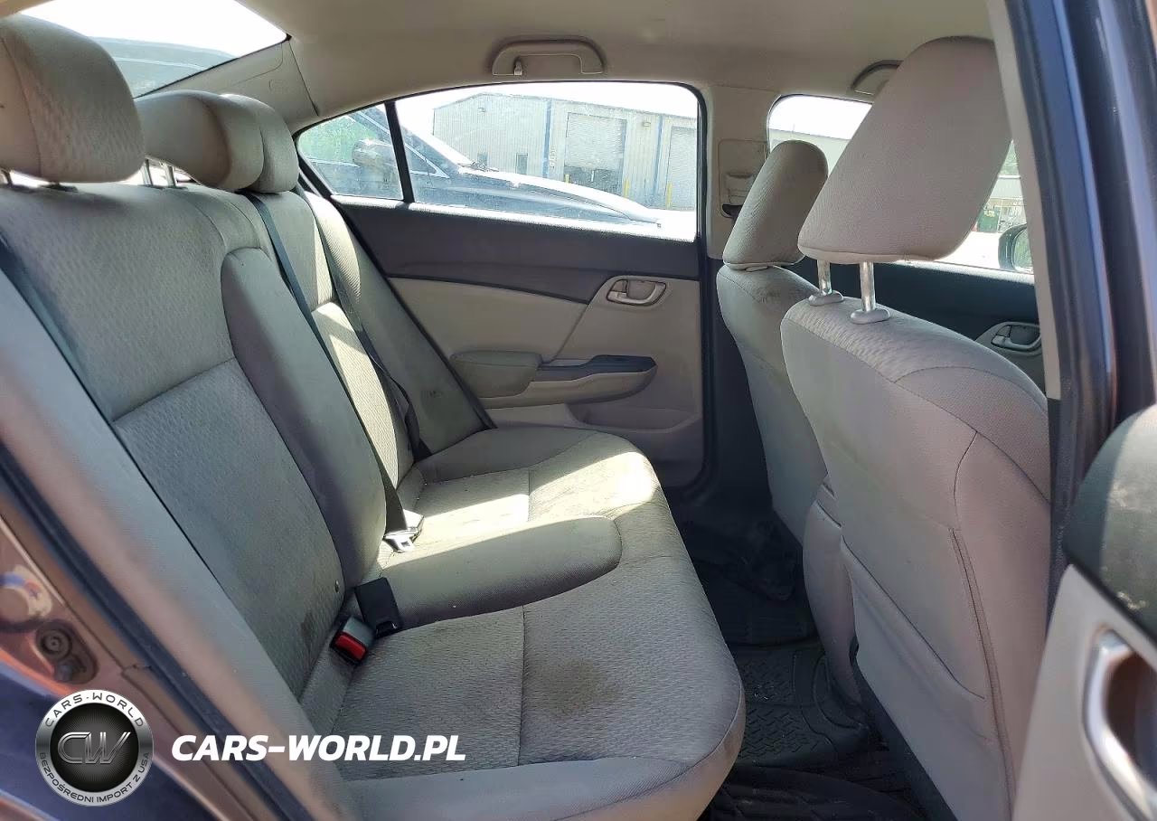 2015 Honda Civic Lx VIN:19XFB2F54FE085458 - 10