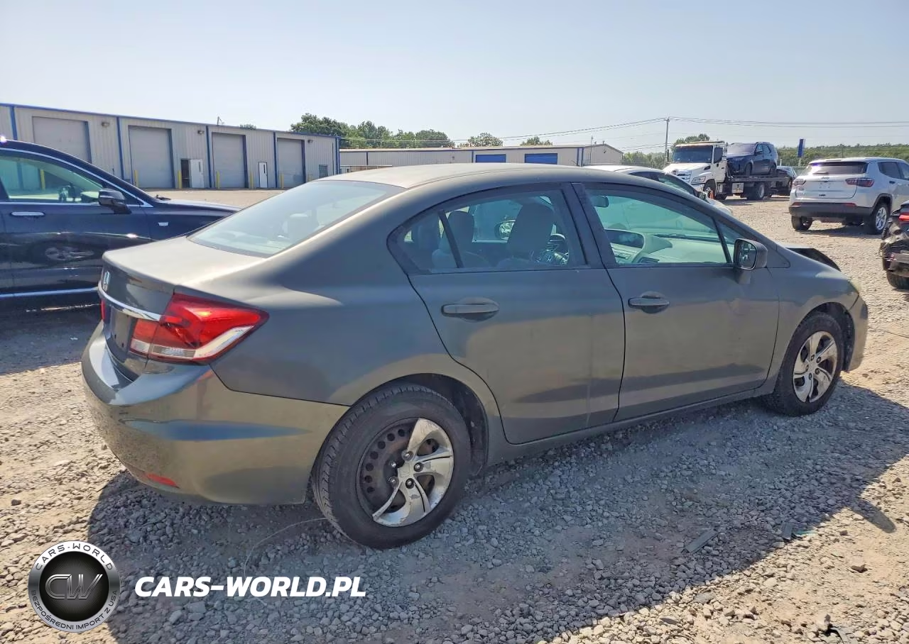 2015 Honda Civic Lx VIN:19XFB2F54FE085458 - 3