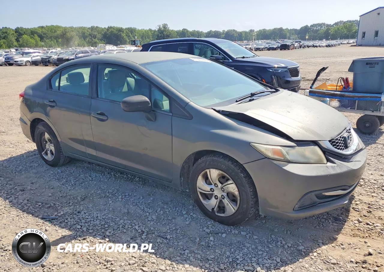2015 Honda Civic Lx VIN:19XFB2F54FE085458 - 4