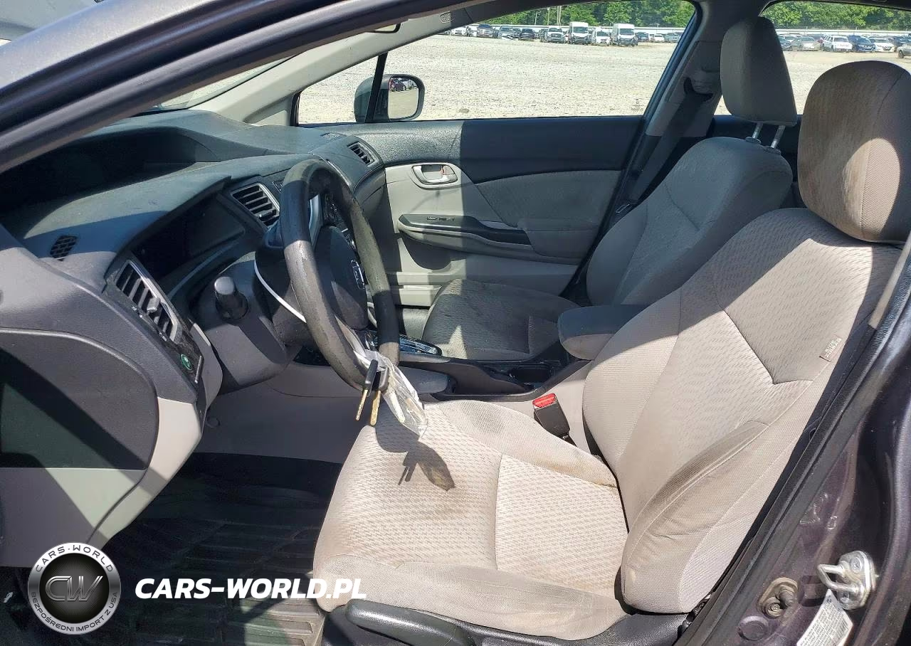 2015 Honda Civic Lx VIN:19XFB2F54FE085458 - 7