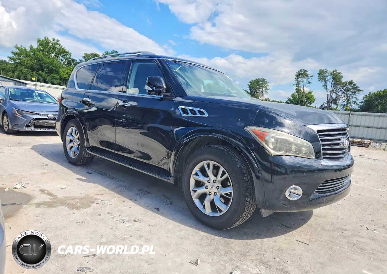 2012 Infiniti Qx56 Base VIN:JN8AZ2NDXC9715065 - 4