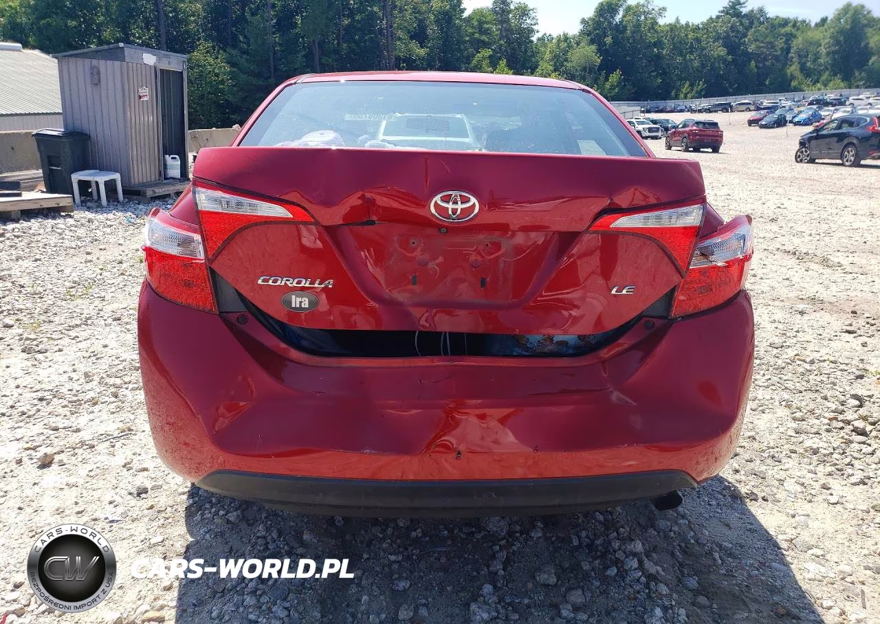 2016 Toyota Corolla Le VIN:2T1BURHE7GC627618 - 6