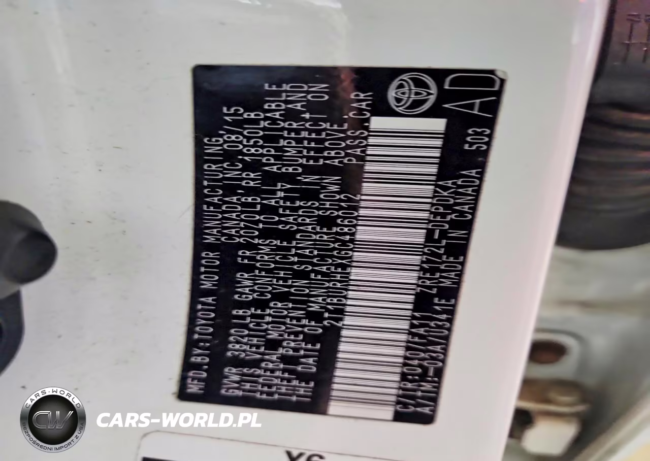 2016 Toyota Corolla L VIN:2T1BURHEXGC486012 - 12