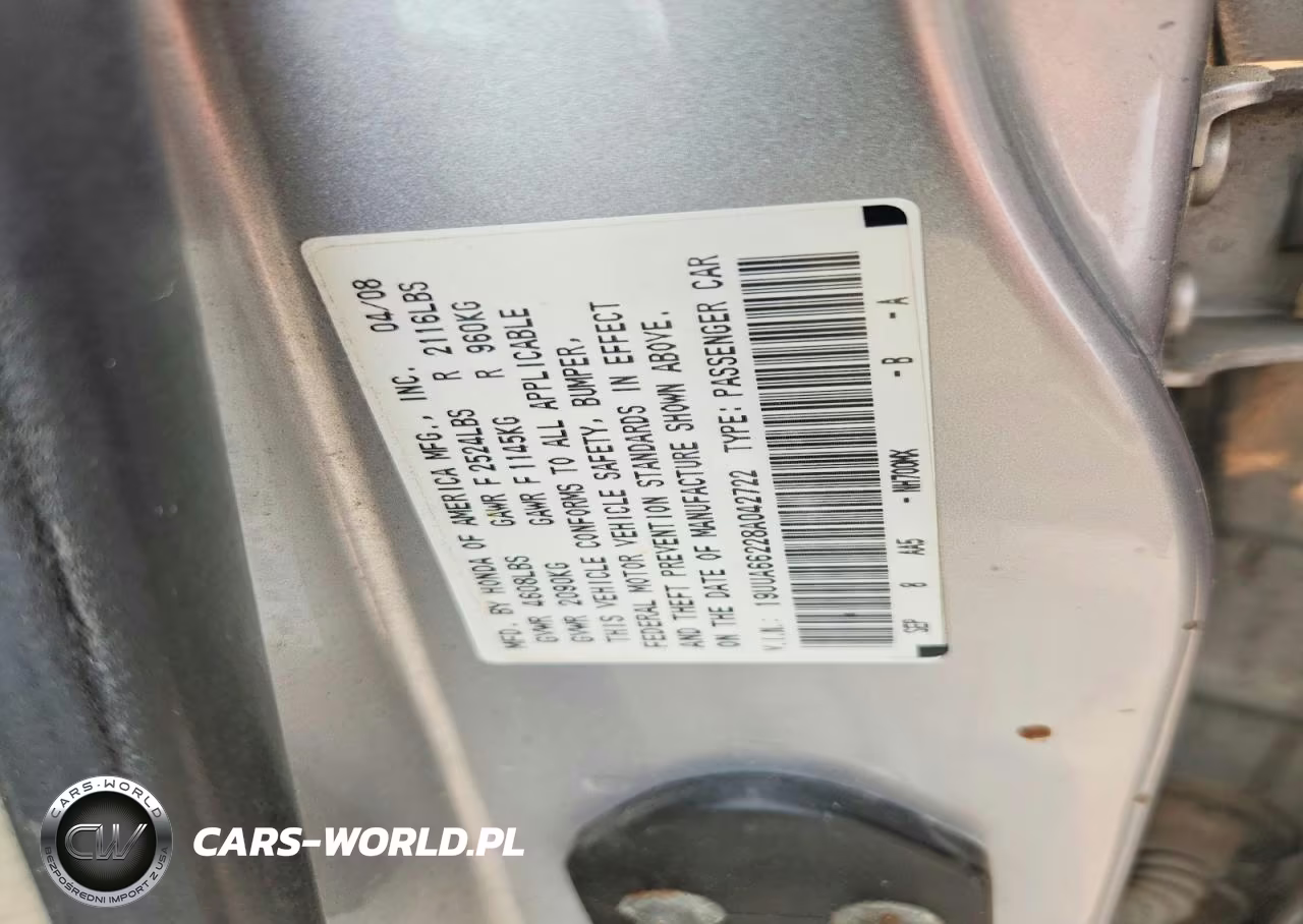 2008 Acura Tl VIN:19UUA66228A042722 - 12