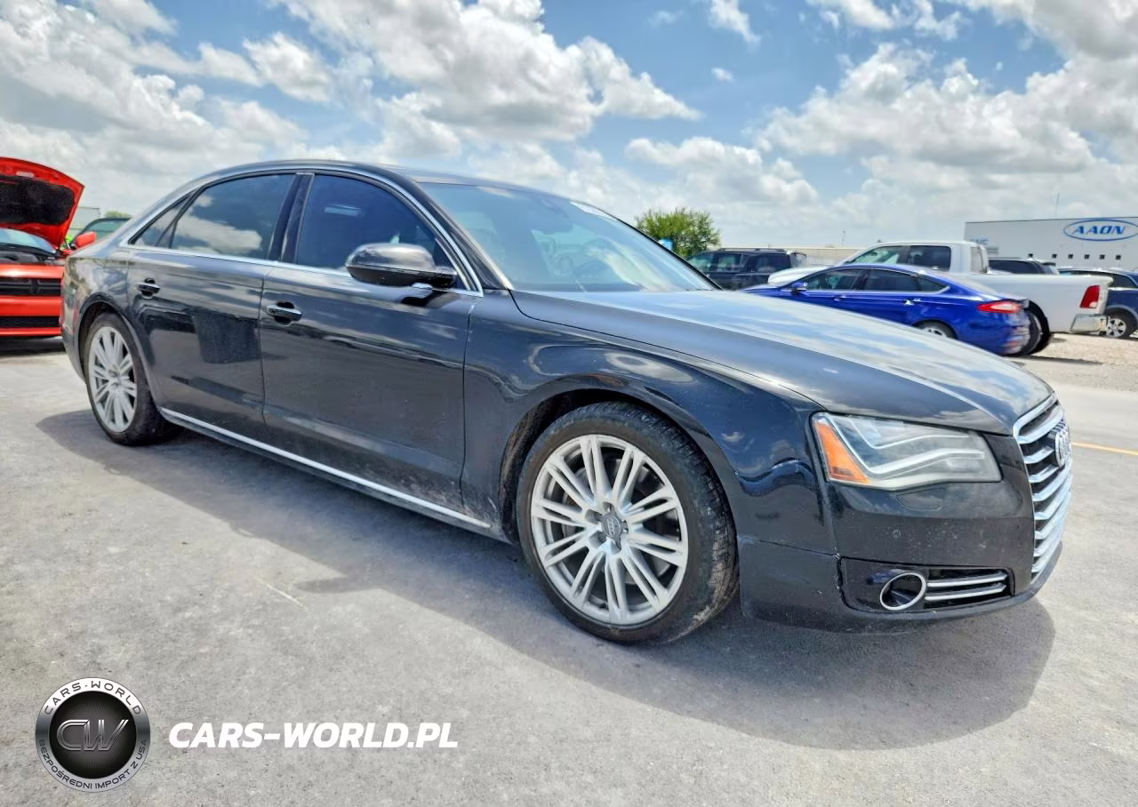 2014 Audi A8 L Quattro VIN:WAUR2AFD7EN006791 - 4
