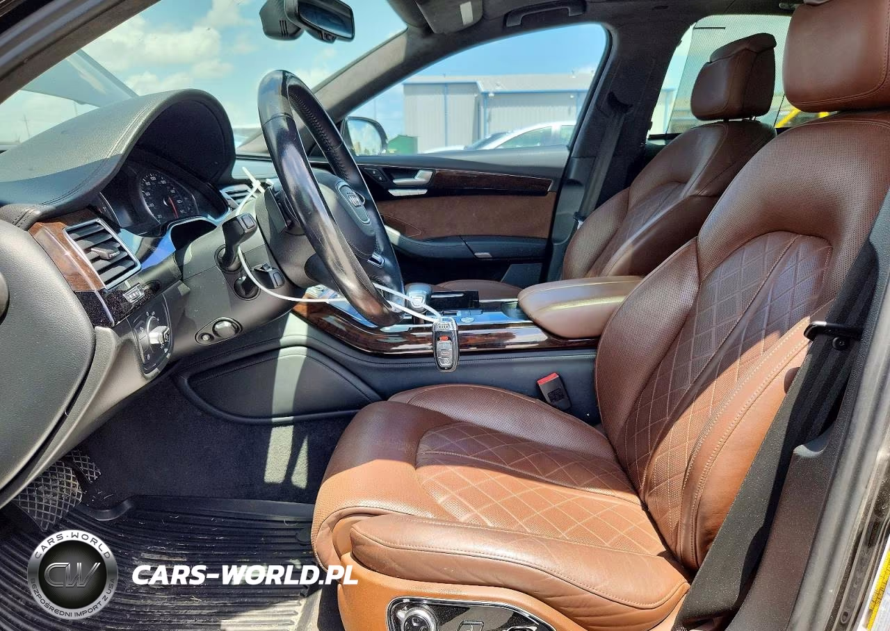 2014 Audi A8 L Quattro VIN:WAUR2AFD7EN006791 - 7
