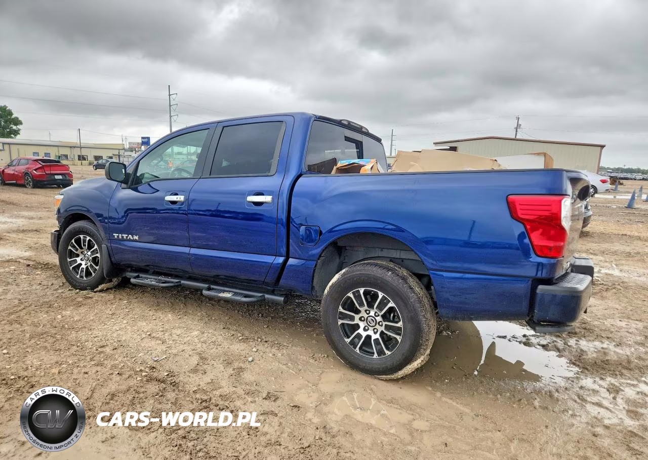 2021 Nissan Titan Sv VIN:1N6AA1EF1MN502851 - 2