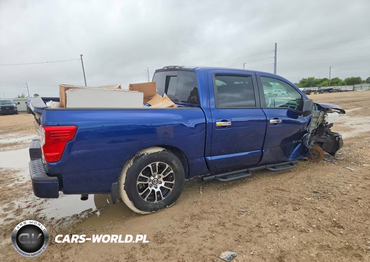 2021 Nissan Titan Sv VIN:1N6AA1EF1MN502851 - 3