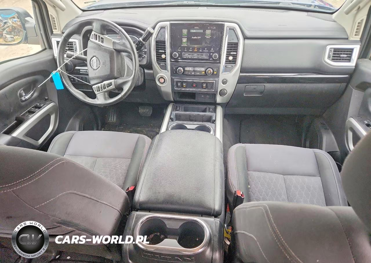 2021 Nissan Titan Sv VIN:1N6AA1EF1MN502851 - 8